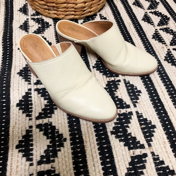 Madewell Harper Mules in Vintage Canvas - Picture 3 of 7